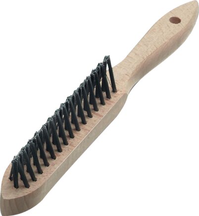 Exemplaire exposé: Brosse pour soudure d'angle (fil d'acier lisse)