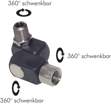 Exemplaire exposé: Articulation pivotante (version de précision)