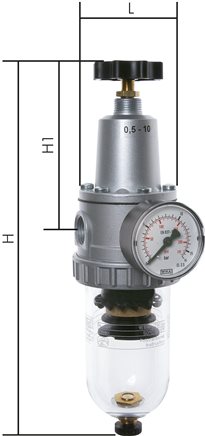 Exemplaire exposé: Régulateur de filtre - standard, gamme 1 - 3