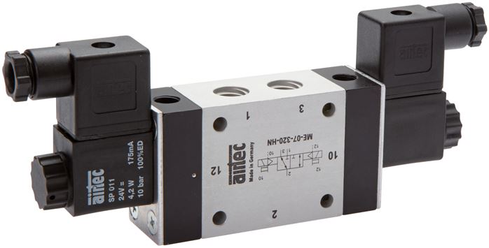 Exemplaire exposé: Électrovanne à impulsions 3/2 voies