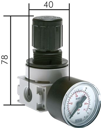 Exemplaire exposé: Détendeur pour eau et air gamme Multifix 0