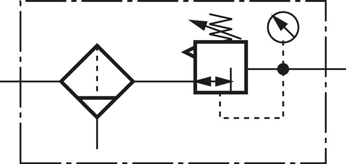 Symbole de commutation: Régulateur de filtre